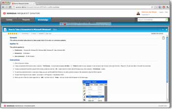 Contextual Knowledge Base Articles Help With "No-Touch" Issue Resolution
